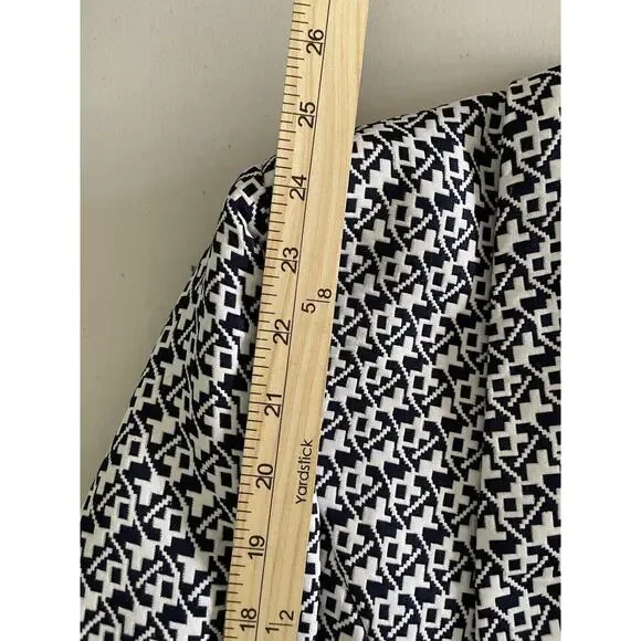 Missguided Taylor Swift Blazer Retro Printer Geometric Jacket Size 4 Small - Picture 9 of 14